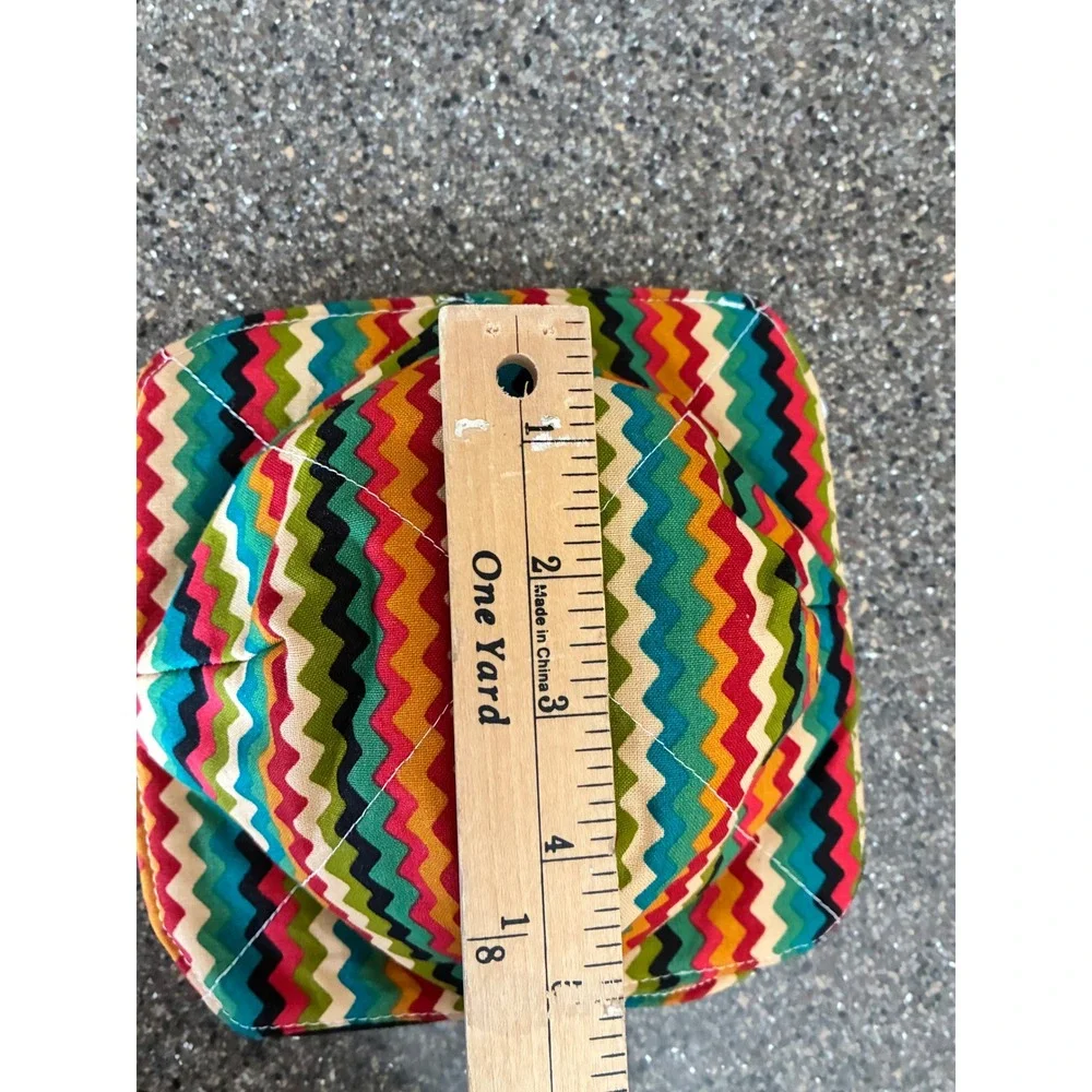 Handmade quilted microwave